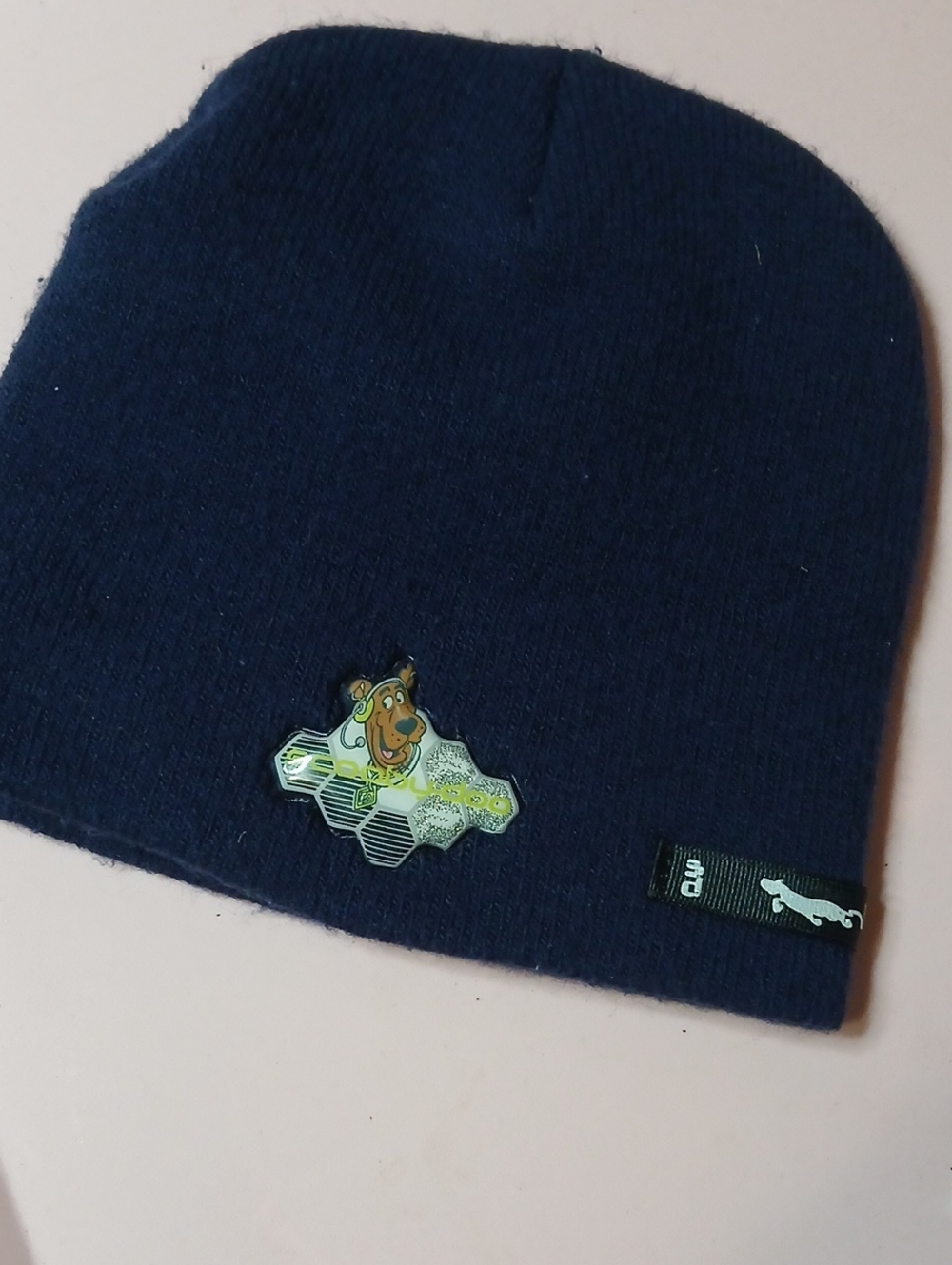Cartoon Network Navy Scooby-Doo Knit Beanie, Kid Sz